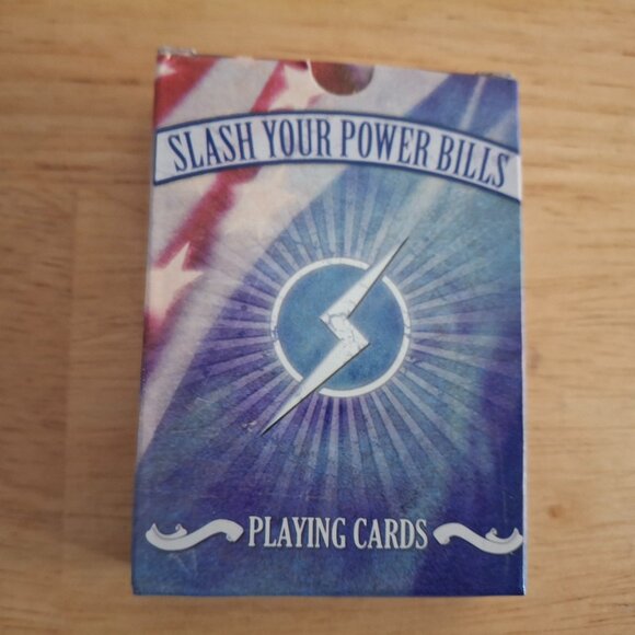 Slash Your Power Bill Power4Patiriots Deck Of Cards - Picture 2 of 3